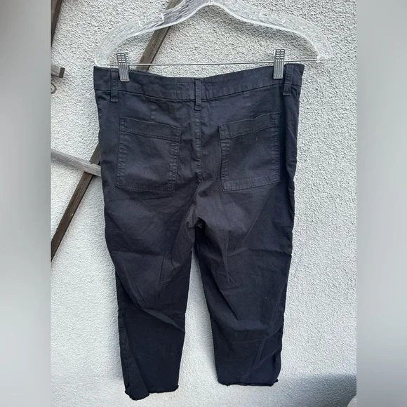 Frank & Eileen Blackstone Utility Pant Washed Black Size 8